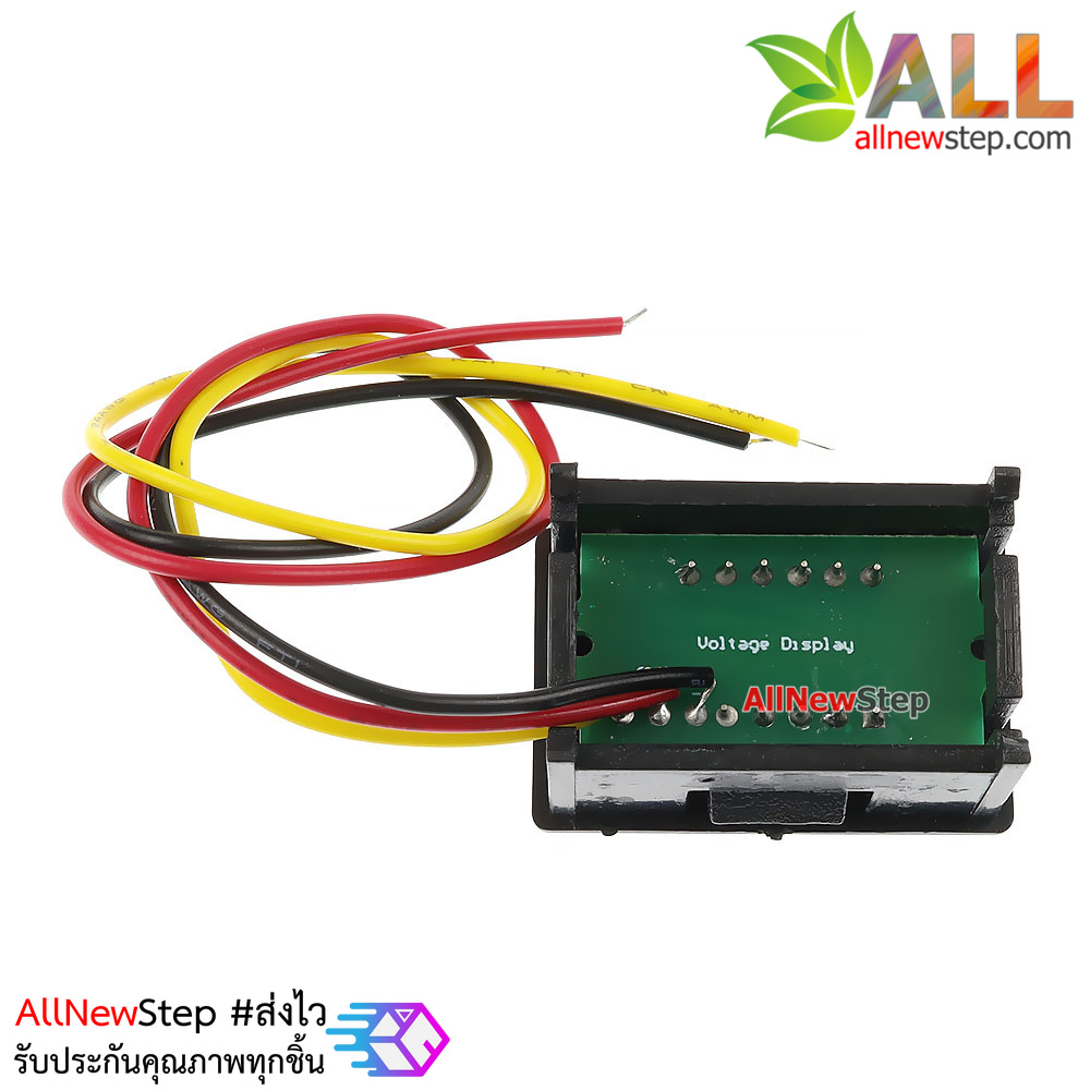 ดิจิตอลโวลต์มิเตอร์ 0.36 นิ้ว สีเขียว 0-100V DC voltmeter digital