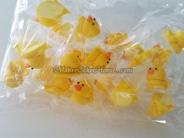 ตุ๊กตาไอซิ่งรูปเป็ดน่ารัก ( 20 ชิ้น )