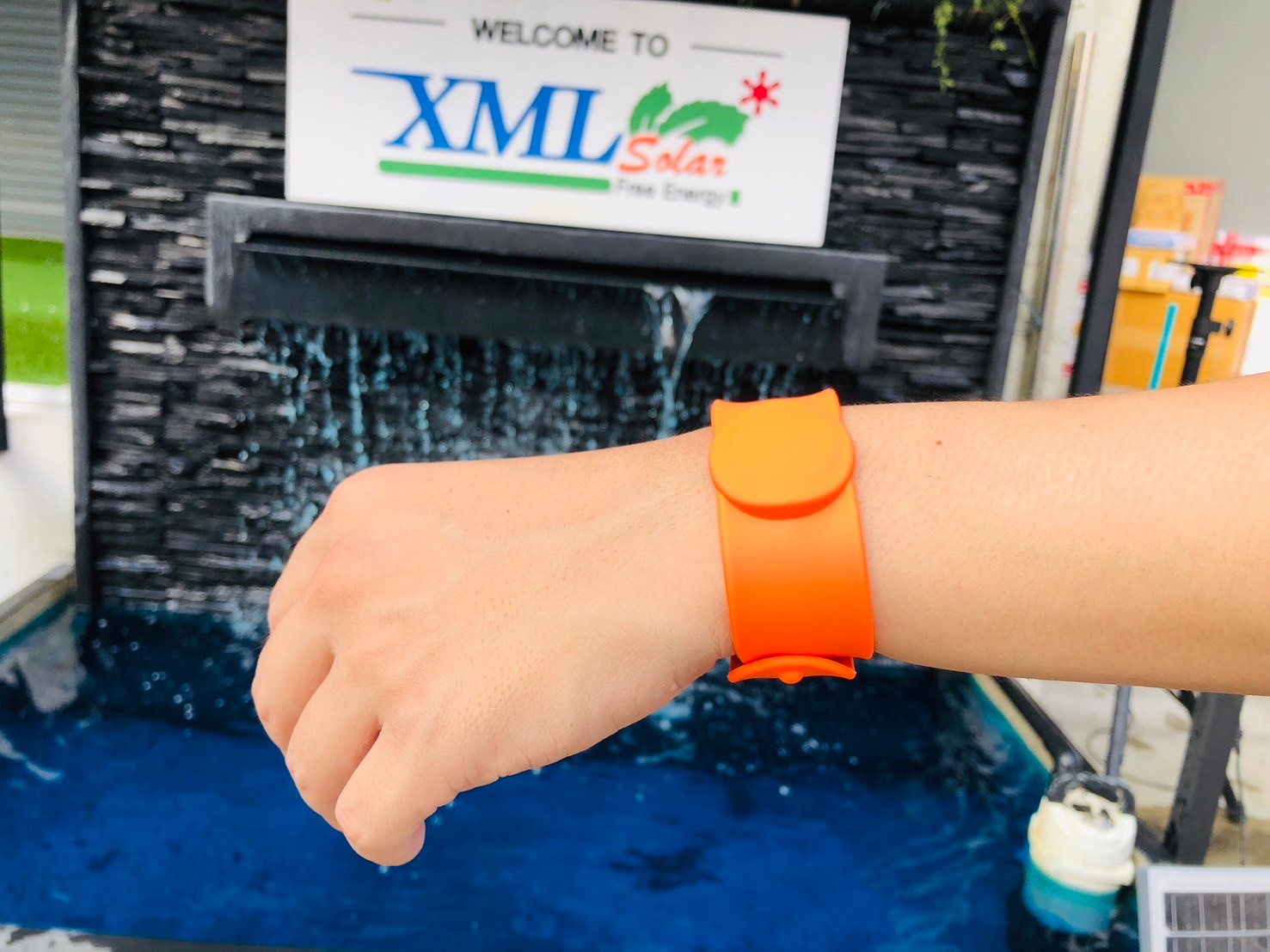 Wrisband RFID สีส้ม