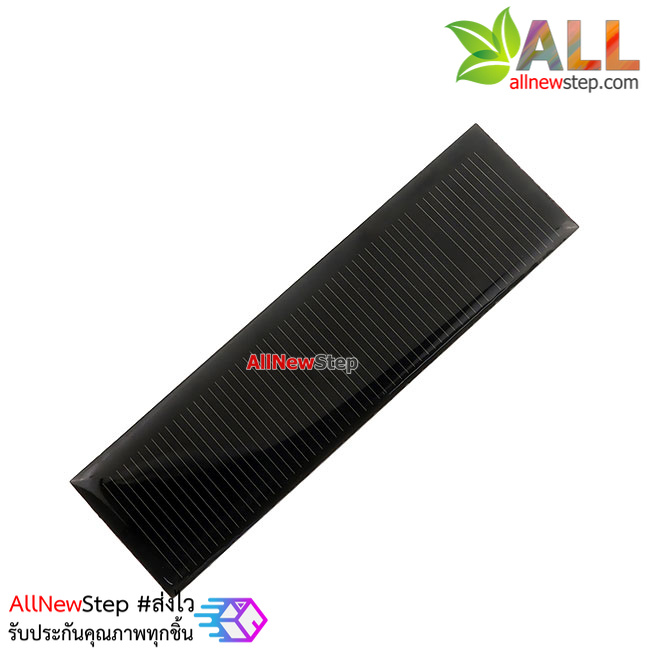โซลาเซลล์ Solar panel solar cell ขนาด 100x28mm 5.5V 60mA
