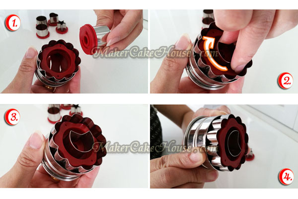 พิมพ์กดคุกกี้แซนด์วิช / พิมพ์กดแซนด์วิชบิสกิต