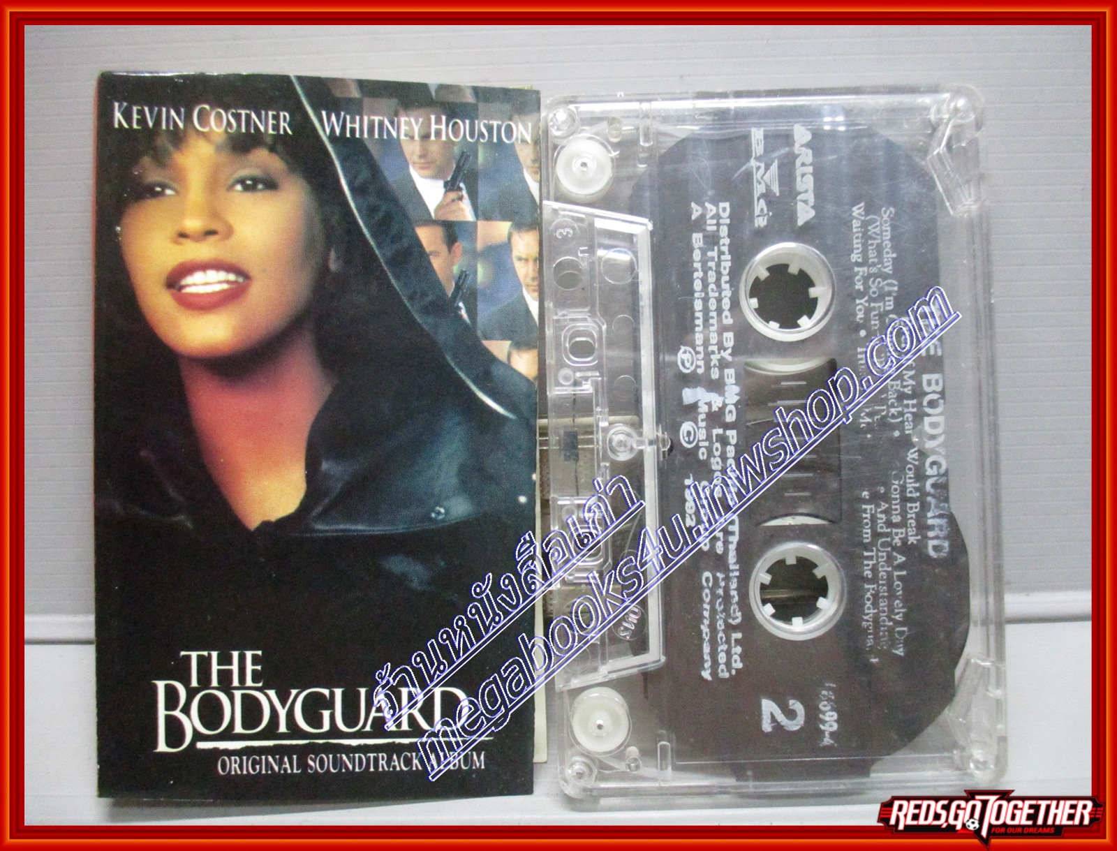 เทปเพลงสากล WHITNEY HOUSTON / THE BODYGUARD