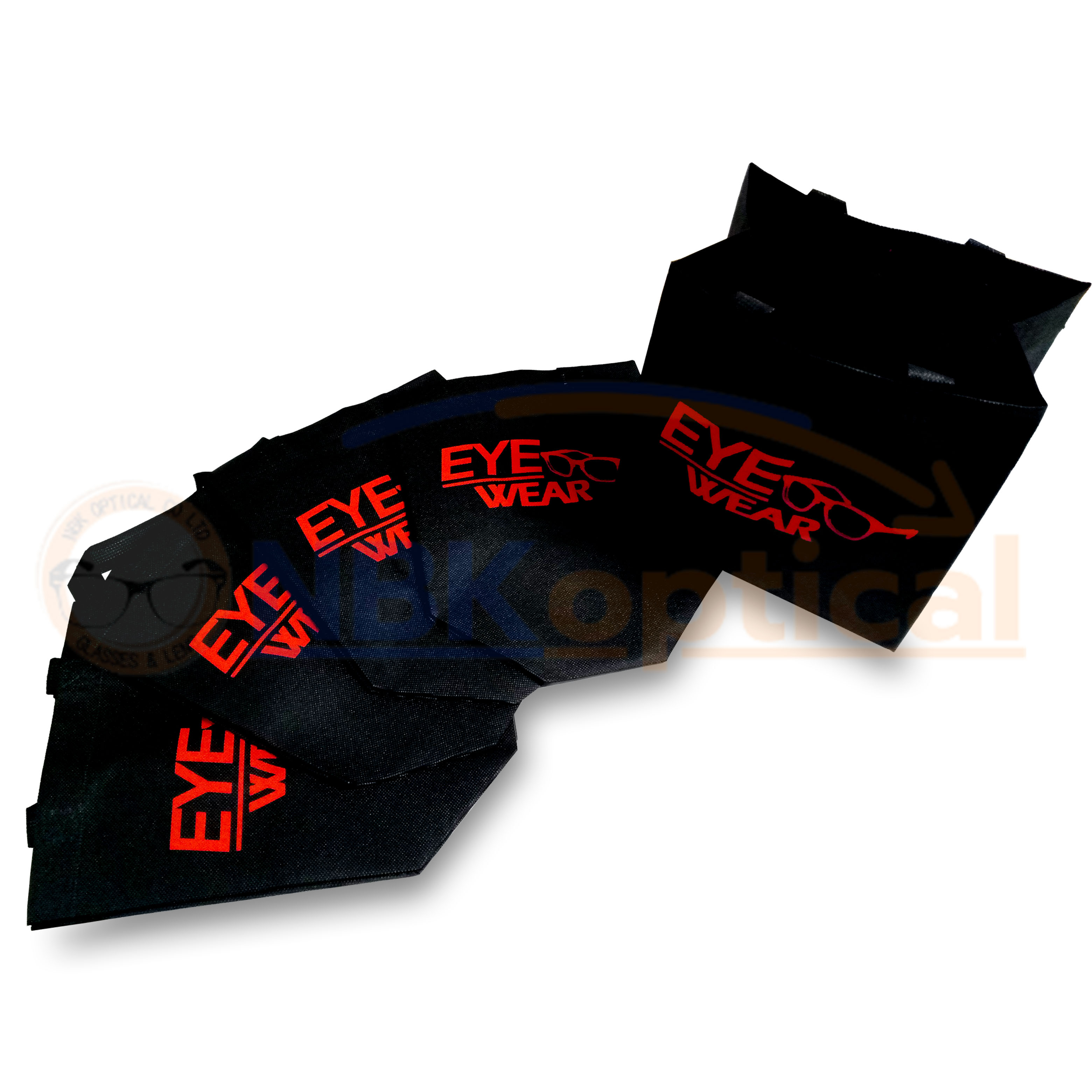 กระเป๋าผ้า (เส้นใยทอ PP) ใส่แว่นตา แพ็ค10ใบ 150 บาท