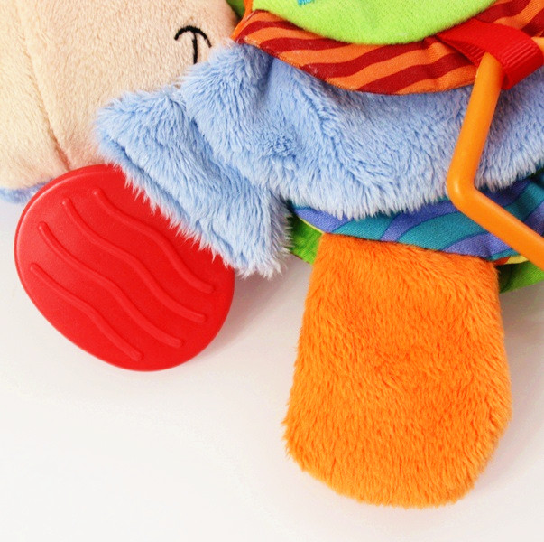 ตุ๊กตาหนังสือผ้า พร้อมยางกัด