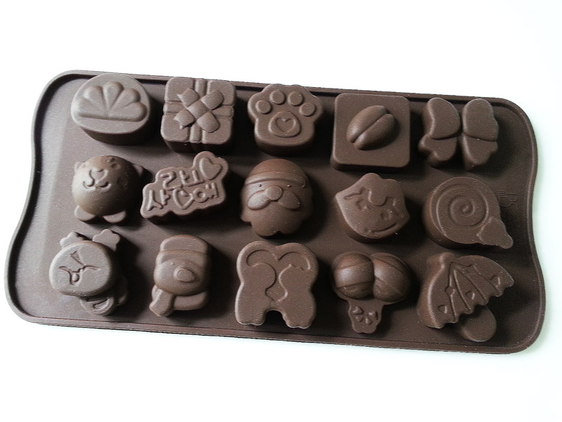 พิมพ์ซิลิโคนช็อกโกแล็ตลายการ์ตูน แบบที่ 2