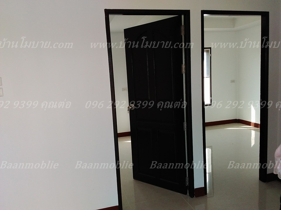 บ้านโมเดิร์นขนาด 8*7.5 ระเบียง 1.5*5 เมตร (3ห้องนอน 2ห้องน้ำ 1ห้องนั่งเล่น 1ห้องครัว)