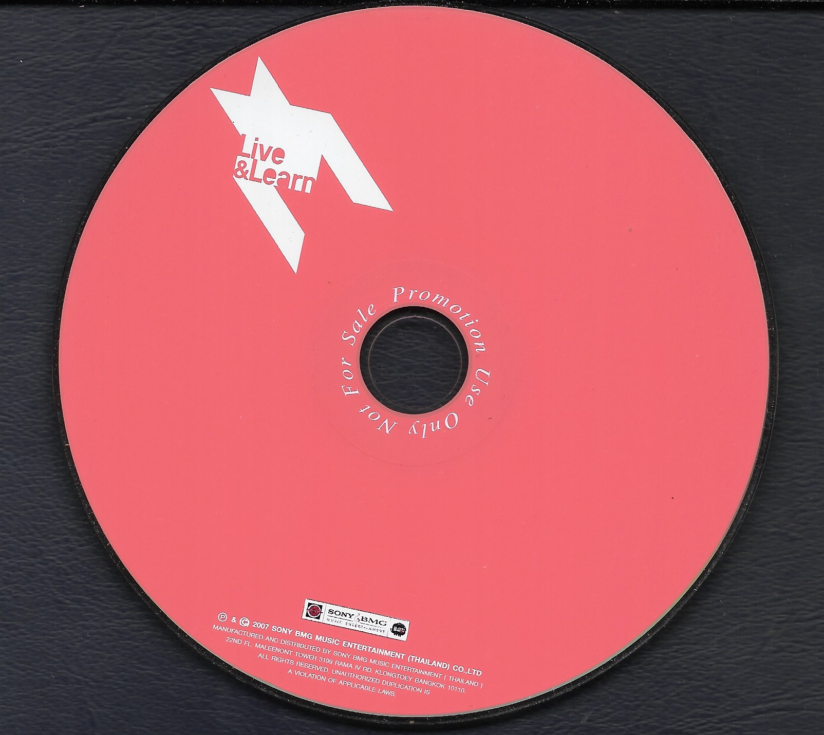 Used CD,Live & Learn (B)(ไม่มีปก)(มีรอยเล็กน้อย)(รวมศิลปิน)(V.A.T)(2550)