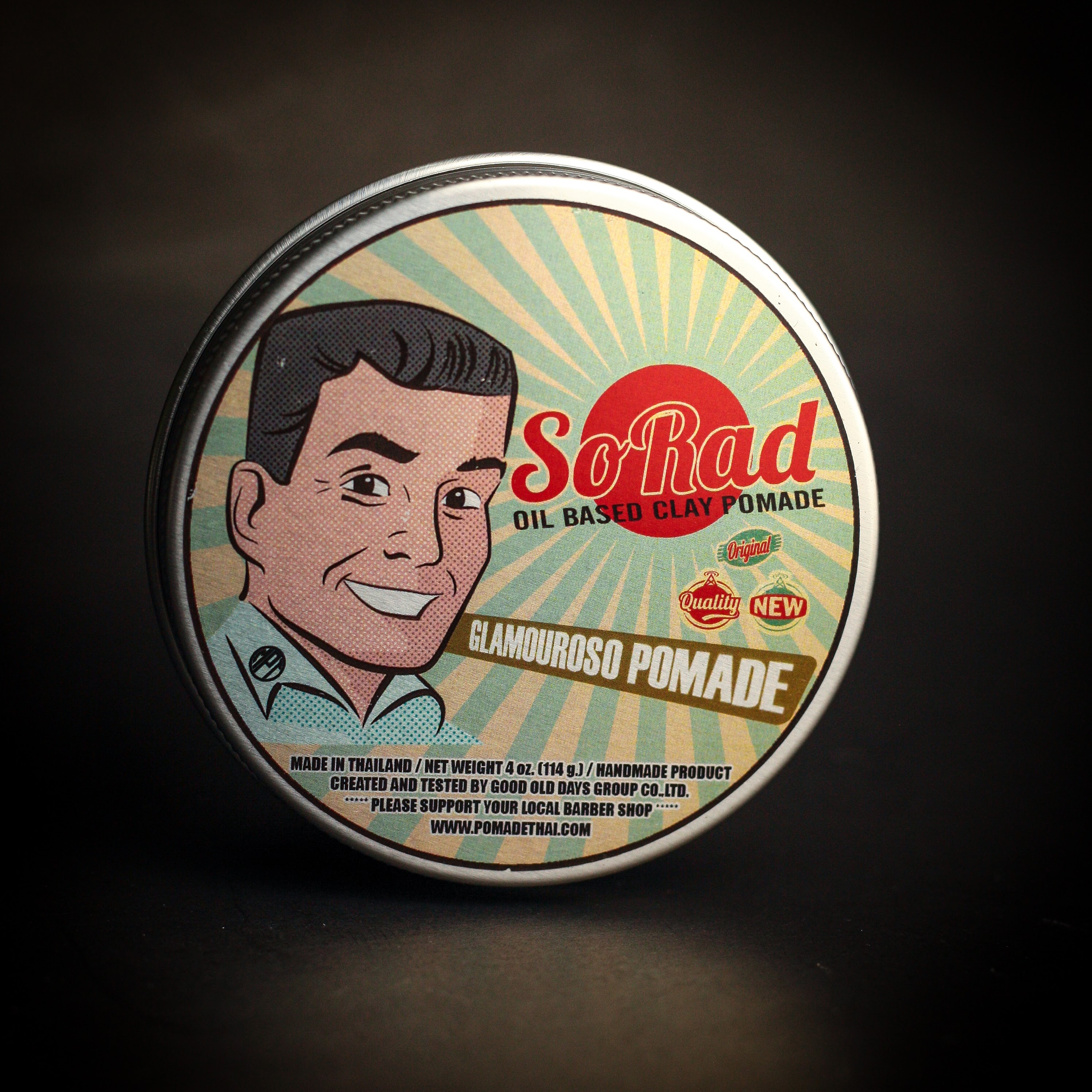 GLAMOUROSO "SO RAD" (Oil Based Clay - ล้างง่าย) ขนาด 4 oz.