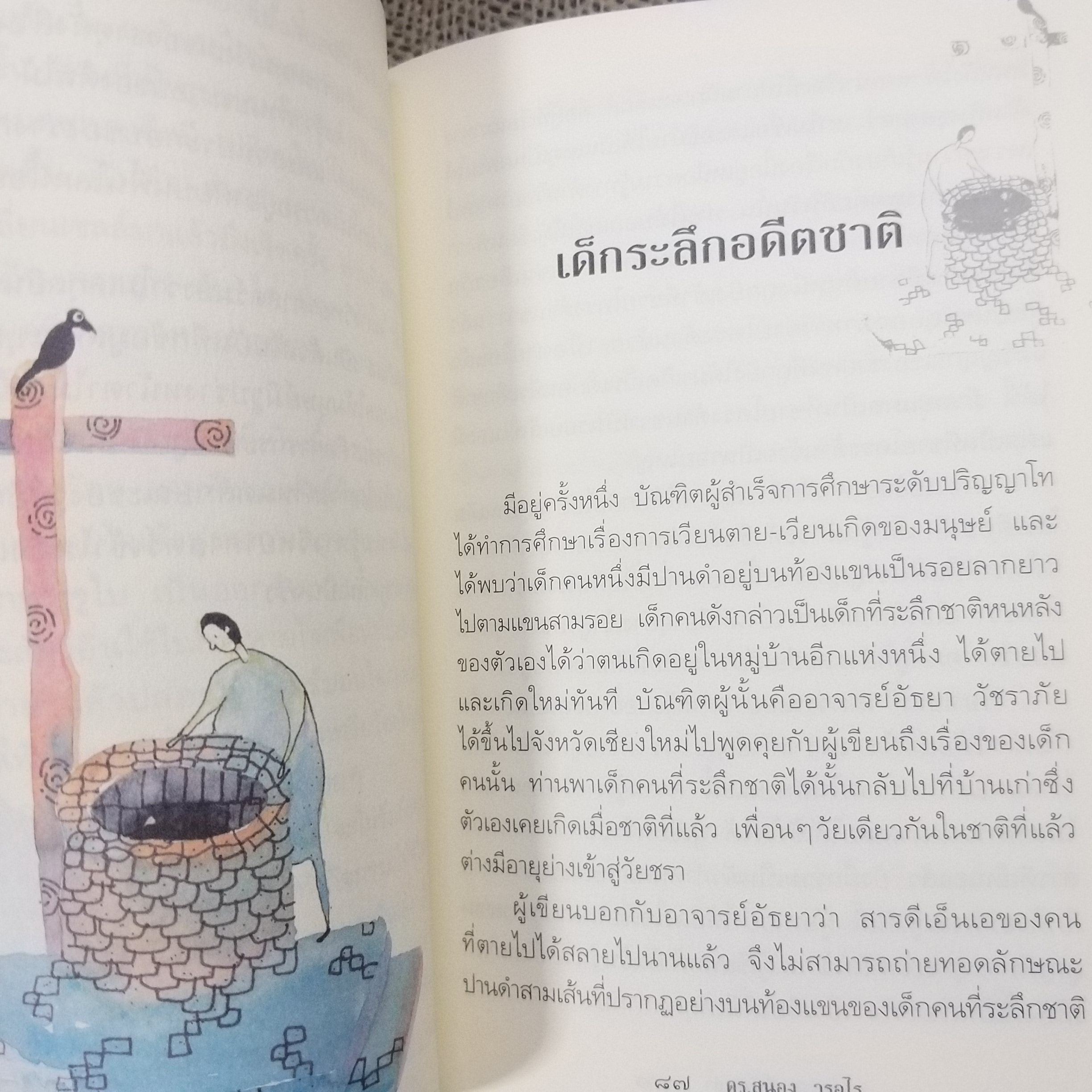 ตายแล้วฟื้นตื่นมาเล่า / ดร.สนอง วรอุไร / สภาพดี 90 %