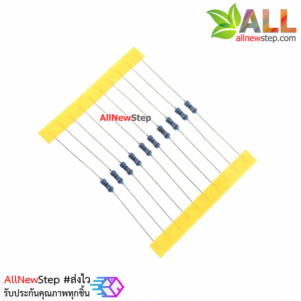 ตัวต้านทาน 1.8 K 1/4W Metal film 1.8k 1% จำนวน 10 ชิ้น