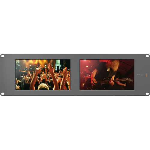 Blackmagic Design SmartView Duo Rackmountable Dual 8″ LCD Monitors