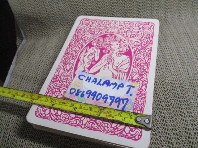 ไพ่นู้ด งานเก่า ทั้งหมด 54 ใบครบชุด ไม่มีกล่อง เปิดบนอย่างเดียว