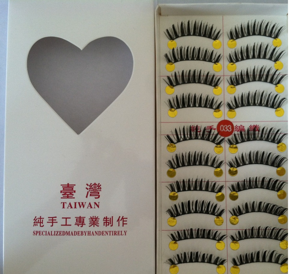 V-033 ขนตา(ราคาส่ง) ขั้นต่ำ 15 เเพ็ค คละเเบบได้