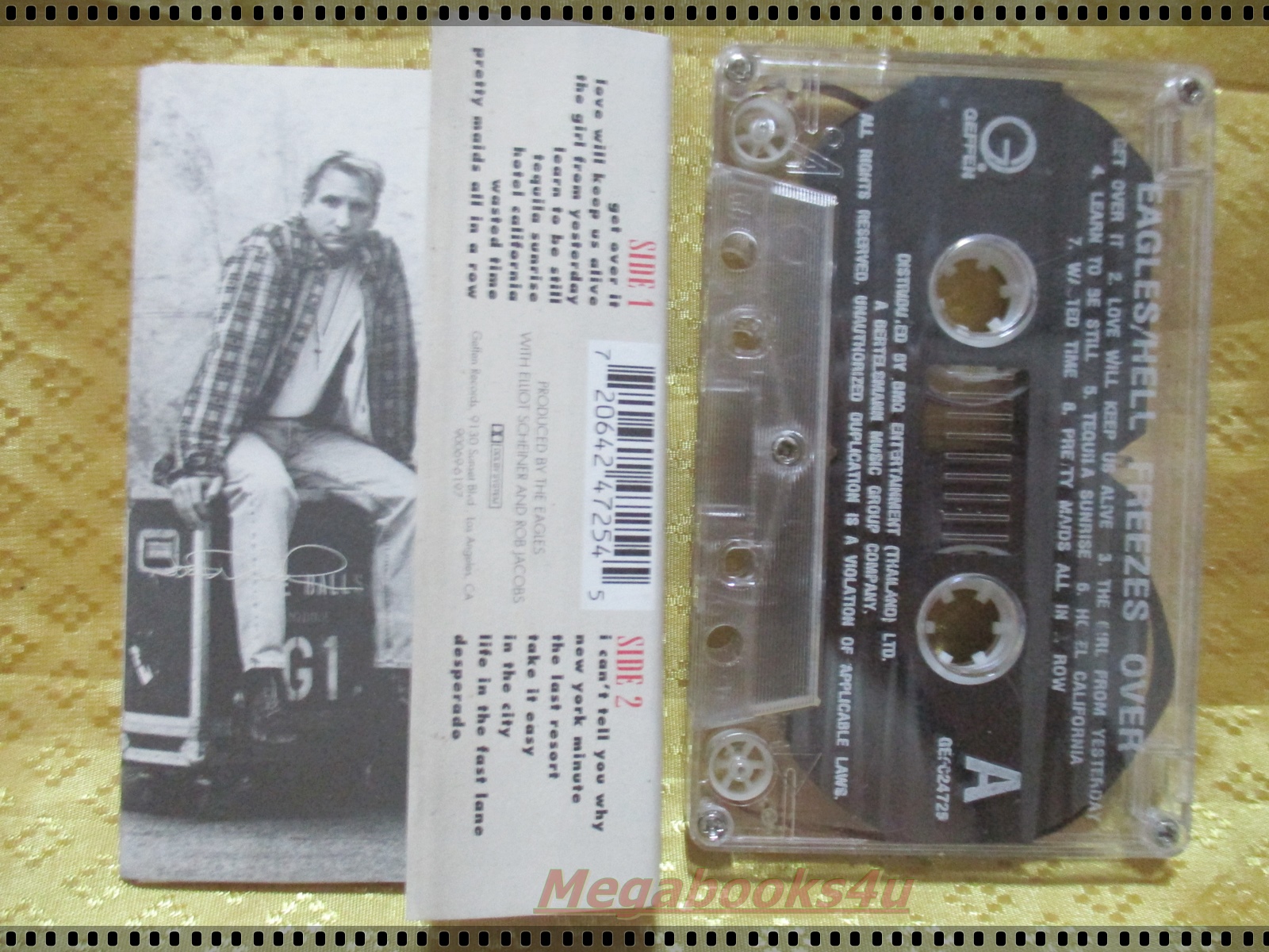 เทปเพลงสากล EAGLES อัลบั้ม HELL FREEZES OVER