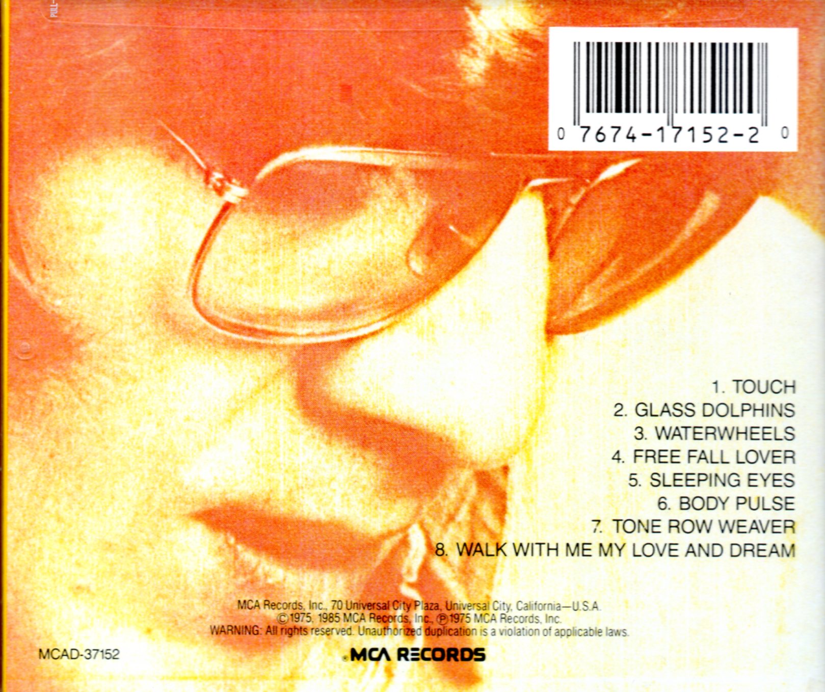 CD,John Klemmer - Touch (Sax)(1985)(instrumental)(USA