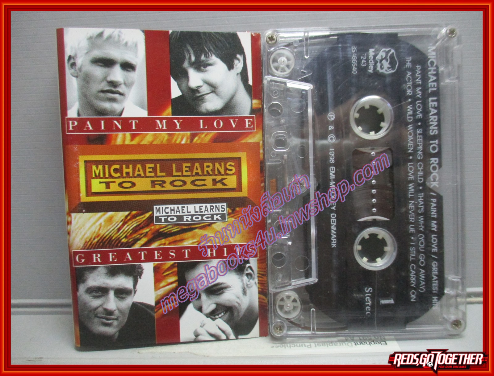 เทปเพลงสากล MICHAEL LEARNS TO ROCK อัลบั้ม PAINT MY LOVE GREATEST HITS