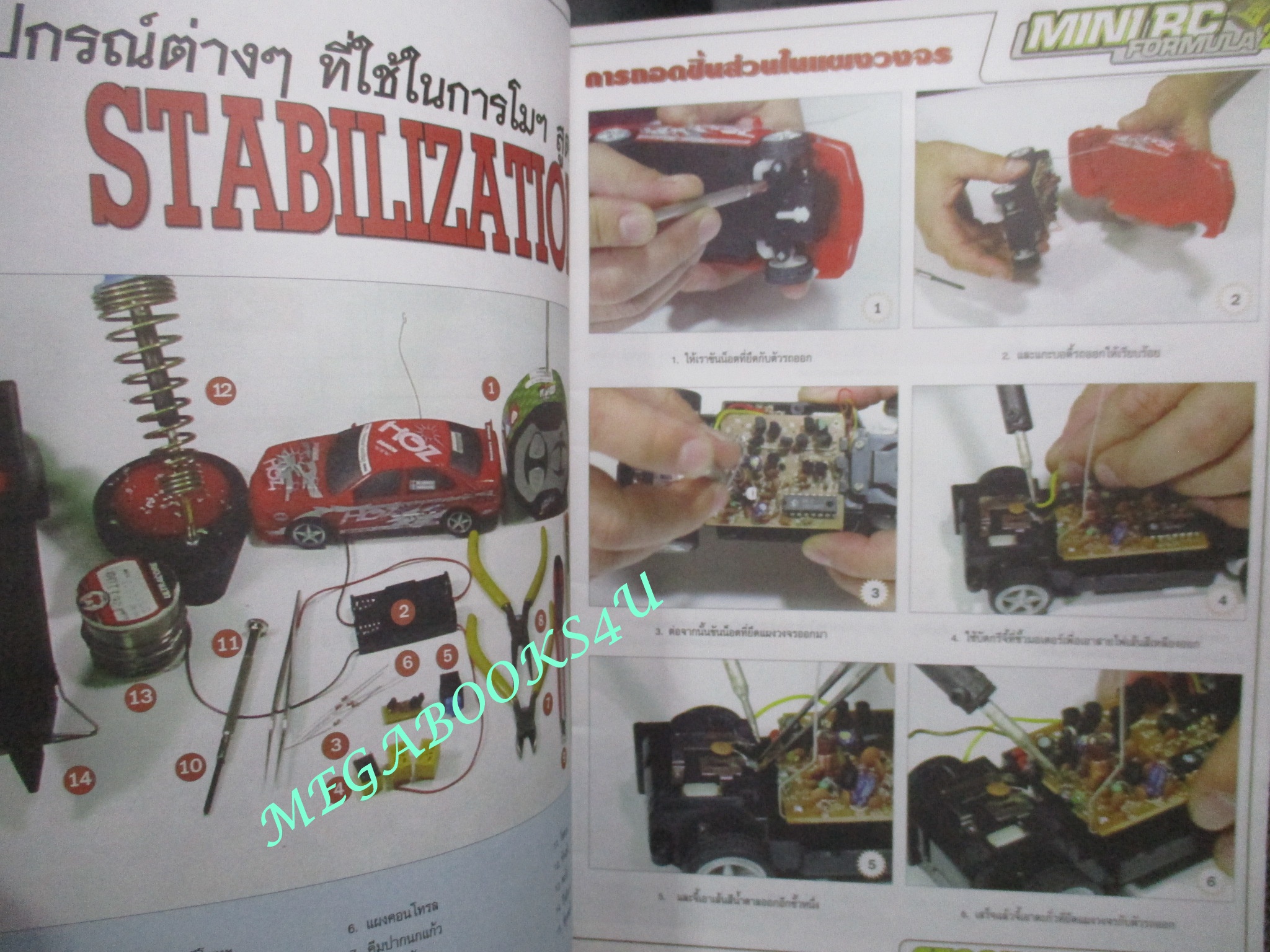 นิตยสารรถกระป๋อง MINI RC FORMULA 2002 ฉบับ วิ่งฉิว...ไม่เป๋ปัด