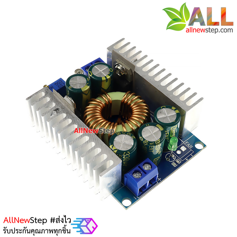 Step down DC-DC 4.5-30V to 0.8-30V 12A High Power adjustable 95% Low Ripple