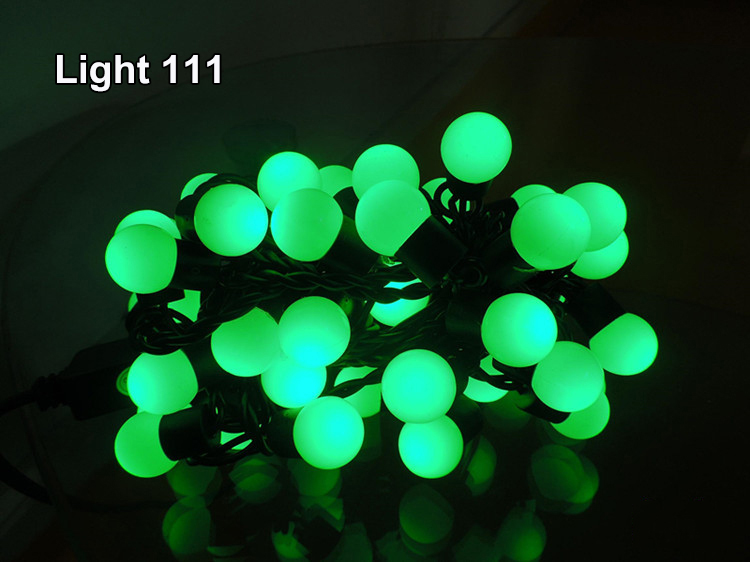 ไฟเชอรี่ LED สีเขียว