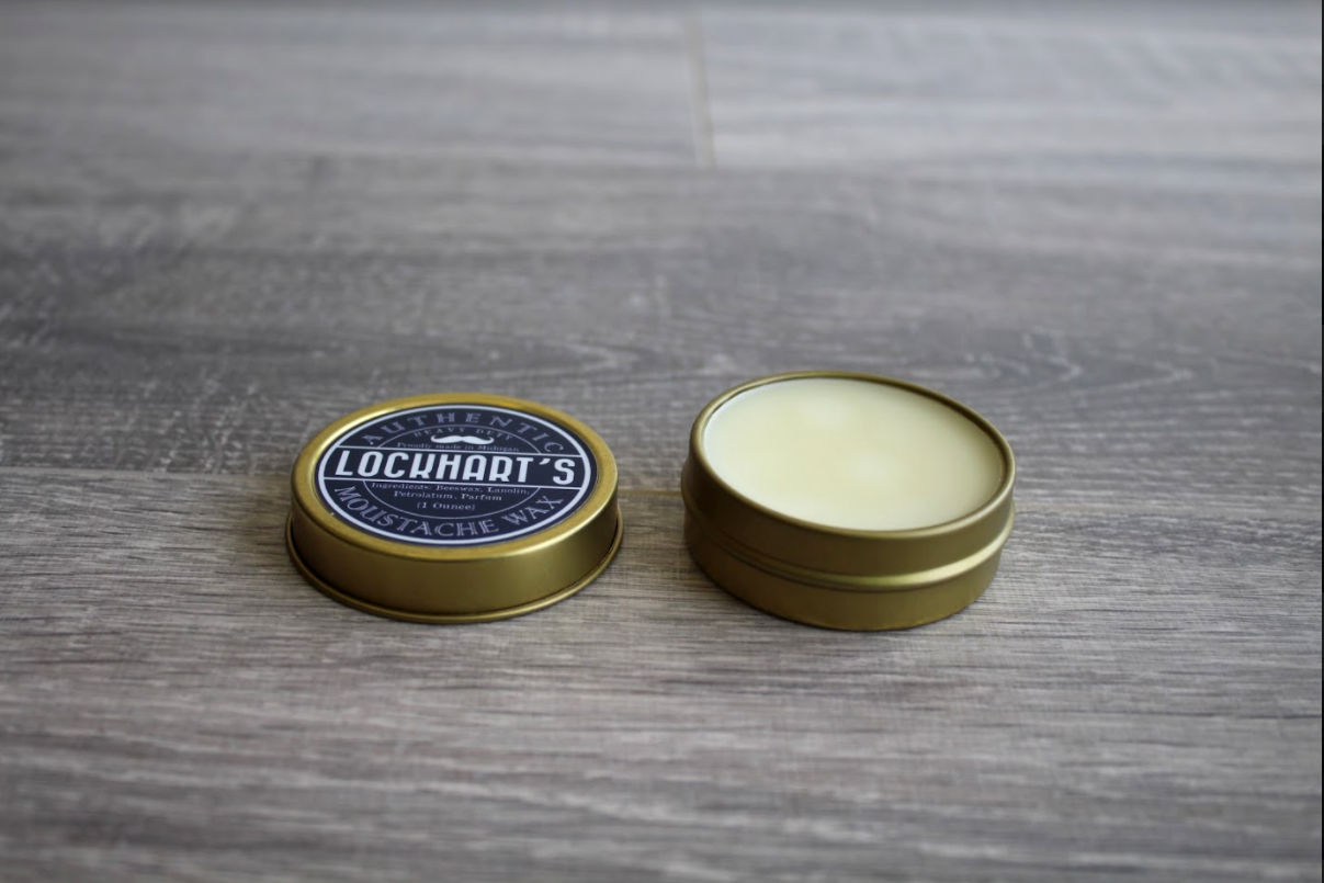 Lockhart's Moustache Wax (Wax หนวด จาก Lockhart's) 1 oz.