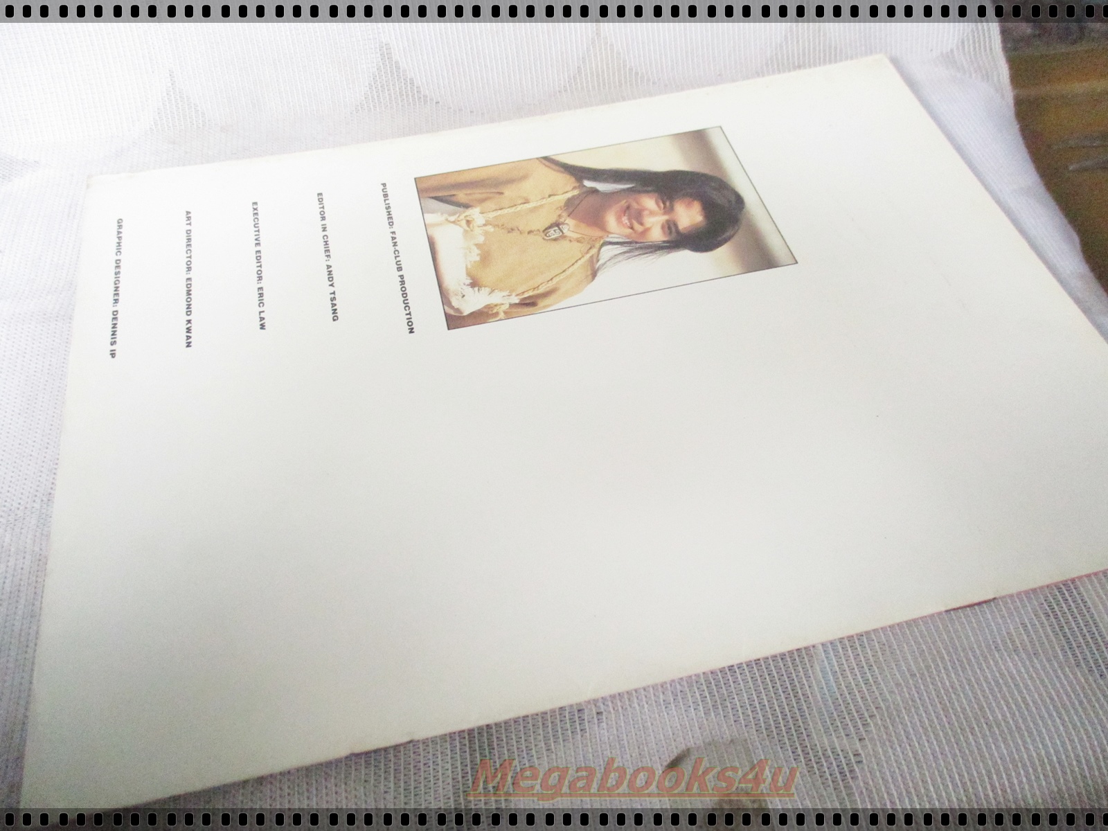 FAN CLUB VOL.03 อัลบั้มภาพดาราฮ่องกง AARON KWOK กัวฟู่เฉิง