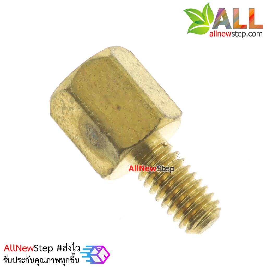 Nut screw m2.5 น็อตสกรู M2.5 ขนาด 6+6mm
