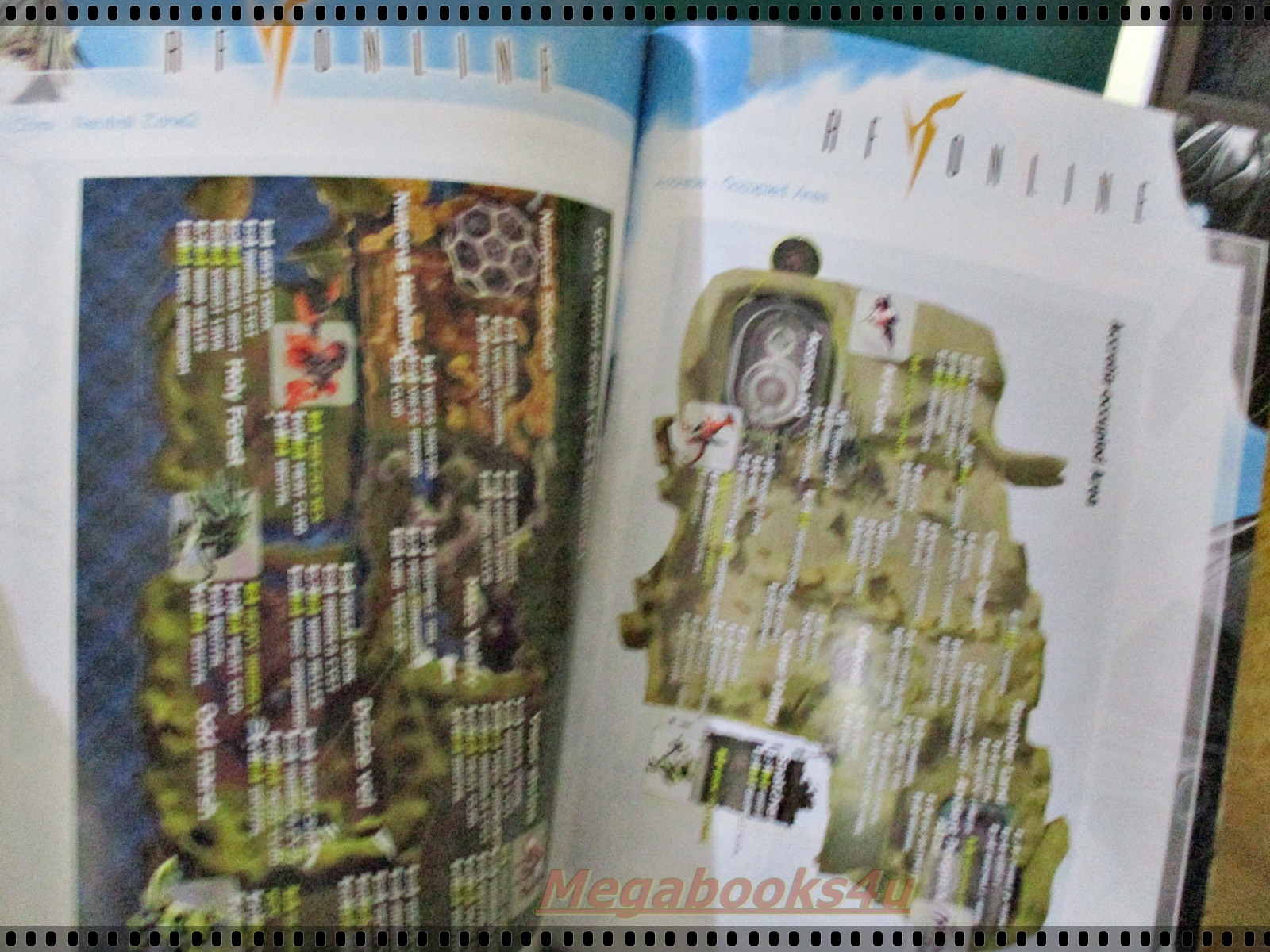 หนังสือคู่มือเกมส์ RF YONLINE