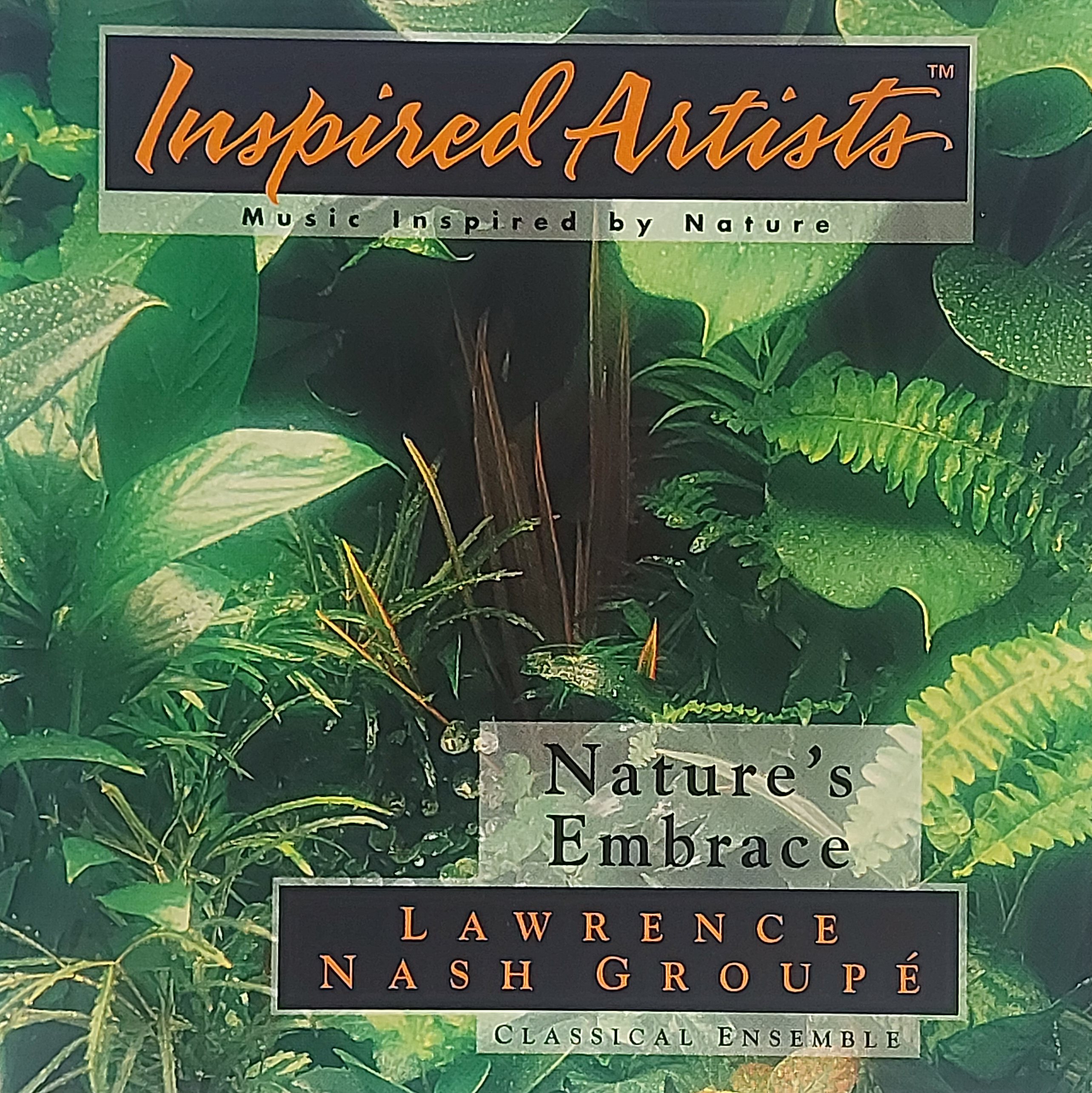Used CD,Lawrence Nash Groupe - Nature's Embrace (A+)(Classical)(instrumental)(1995)(USA)