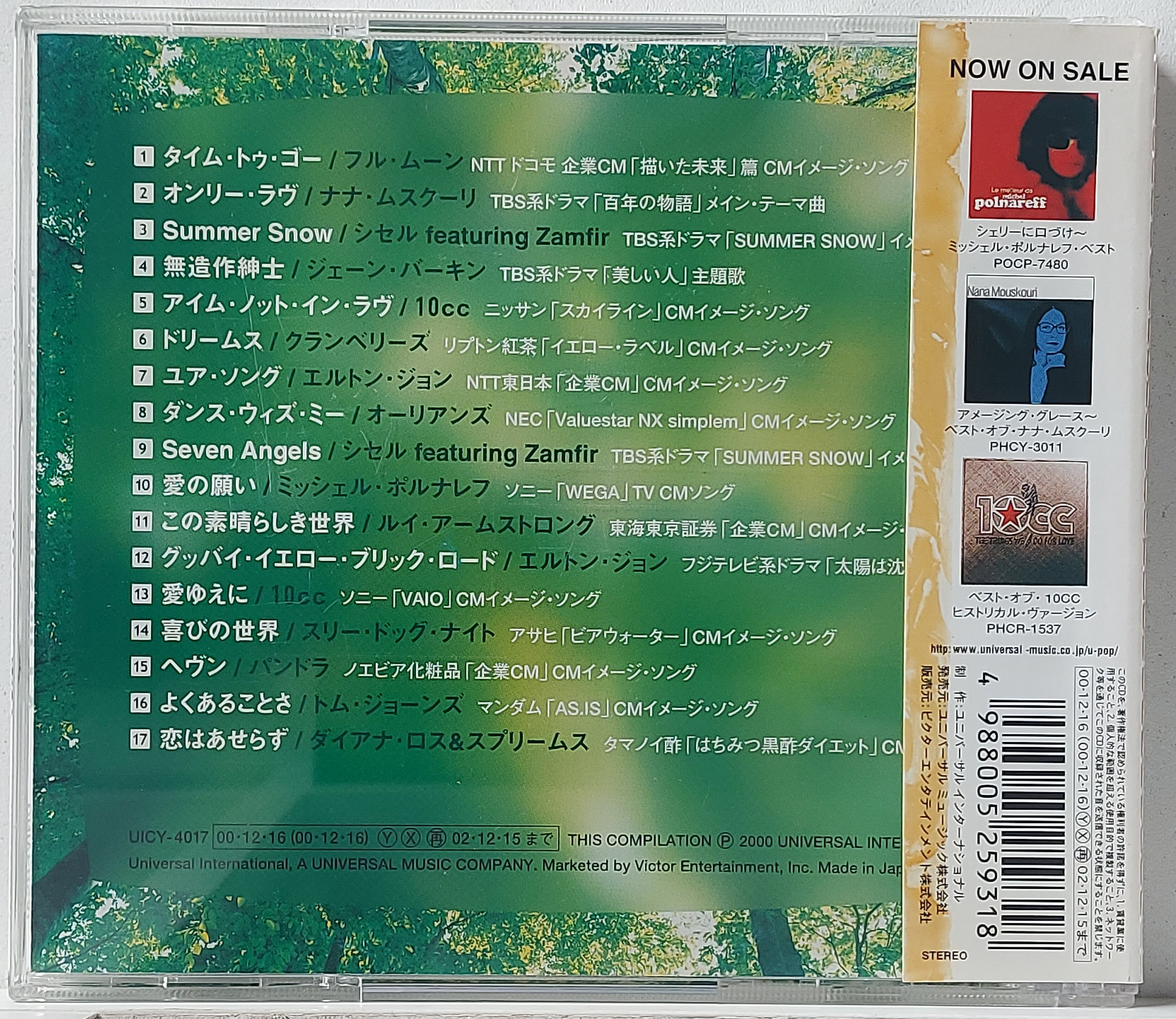 Used CD,The Millennium Hits on TV (C)(Various Artists)(2000)(Japan)