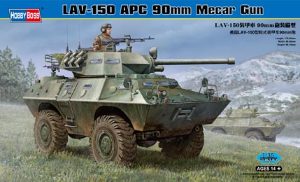 1/35 LAV-150 APC w/ 90mm Mecar Gun