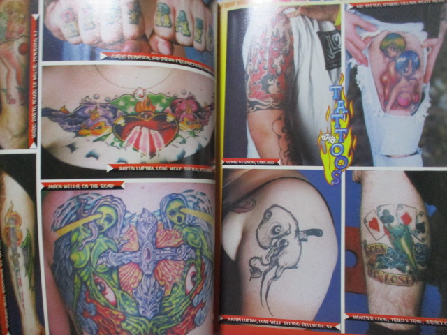 นิตยสารลายสัก TATTOO, HOT ROD TATOO SPECIAL ฉบับที่02 ปี25** (หนังสือบ้าน มือสอง) (สภาพ85-95%)