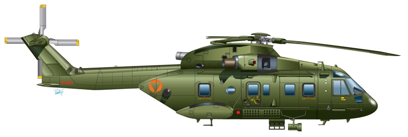 1/72 AgustaWestland AW - 101 ''SKYFALL'' 007 movie