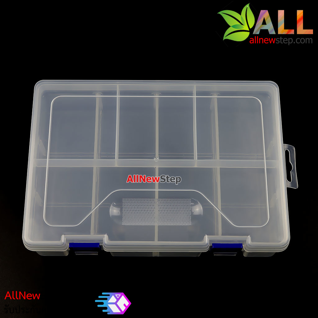 กล่องใส่ของพลาสติก Electronics box กล่องเก็บอุปกรณ์อิเล็กทรอนิกส์ 225x150x60mm