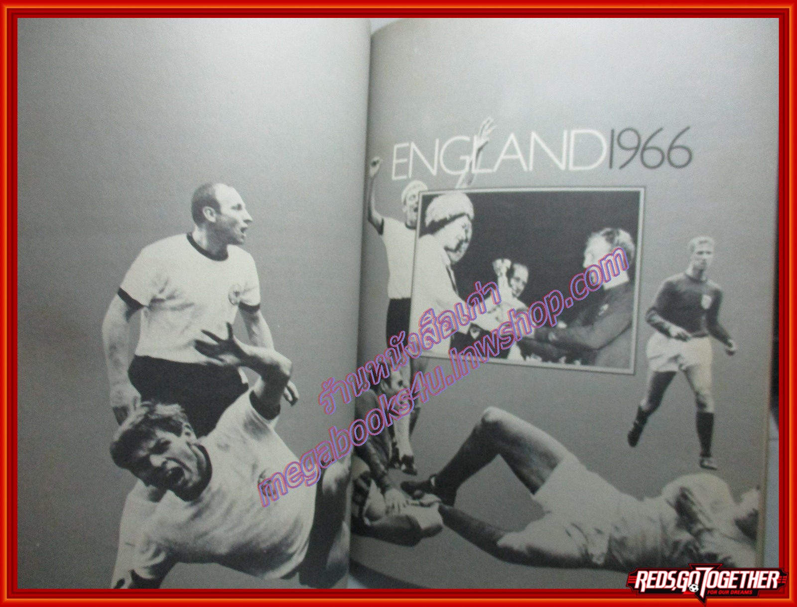 หนังสือ HISTORY OF THE WORLD CUP ประวัติฟุตบอลโลก ครั้งที่1ถึงครั้งที่9 ภาษาอังกฤษ