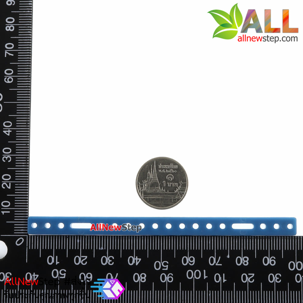 แท่งพลาสติกสีฟ้า Universal porous plastic strip diy design