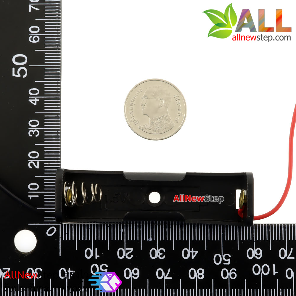 รางถ่าน AA 1 ก้อน 1.5 โวลต์
