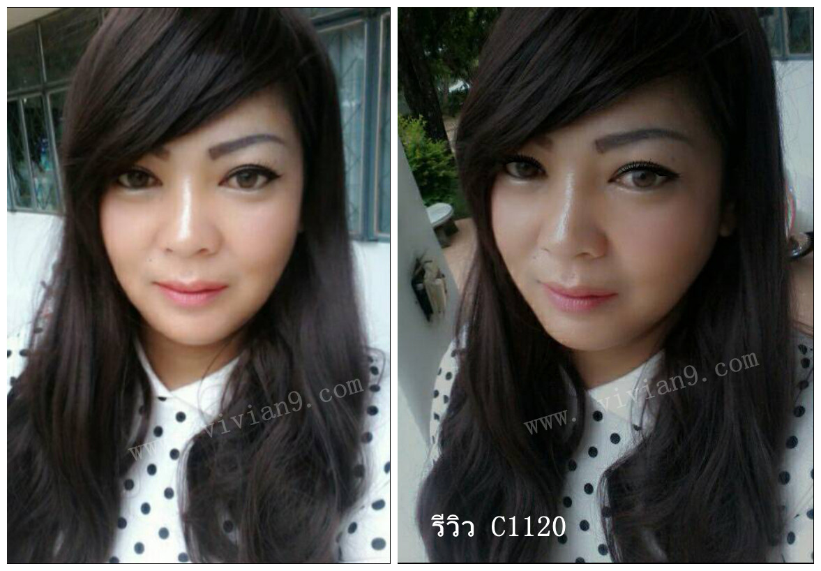 C1120 วิกผมลอนช่วงปลายผมเล็กน้อย