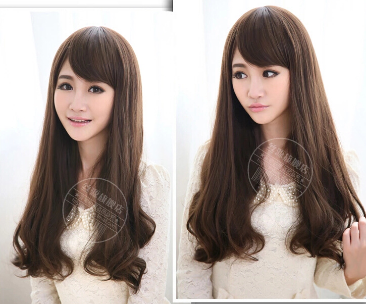 C1120 วิกผมลอนช่วงปลายผมเล็กน้อย