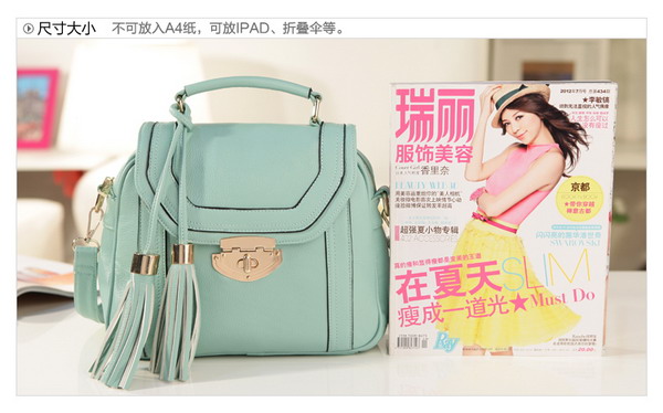 **Pre-order** กระเป๋า axixi แท้ มี 5 สี สีเขียว ชมพู ครีม บานเย็น เหลือง