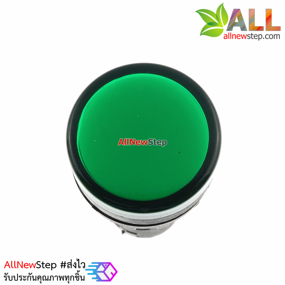 หลอดไฟสัญญาณ LED ขนาด 22 มม 220V Light Indicator Signal Pilot Lamp AC/DC 220V สีเขียว