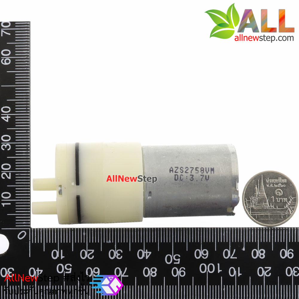 Micro vacuum pump 370 pressure air ปั๊มลม DC 6-12V