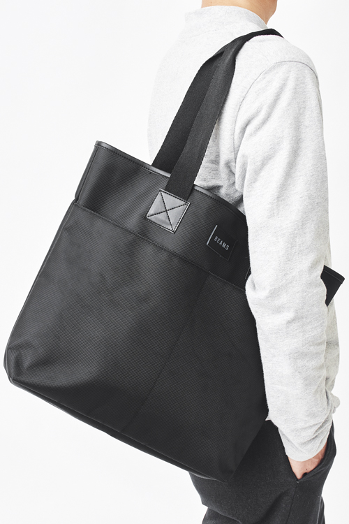MonoMax ฉบับพิเศษครบ 150 x Beam tote bag กระเป๋าสะพาย กระเป๋าอเนกประสงค์สีดำ