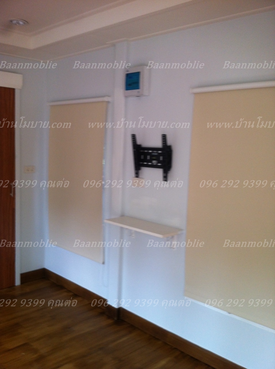 บ้านโมบายขนาด 3*6 เมตรระเบียง 1*3 เมตร (1 ห้องนอน 1 ห้องน้ำ)