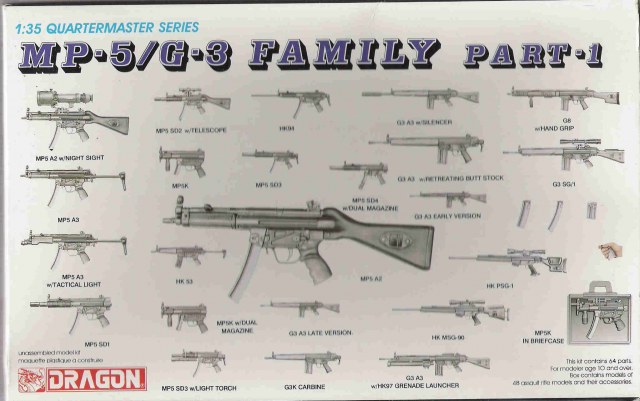 1/35 Mp-5/G-3 Family Part 1