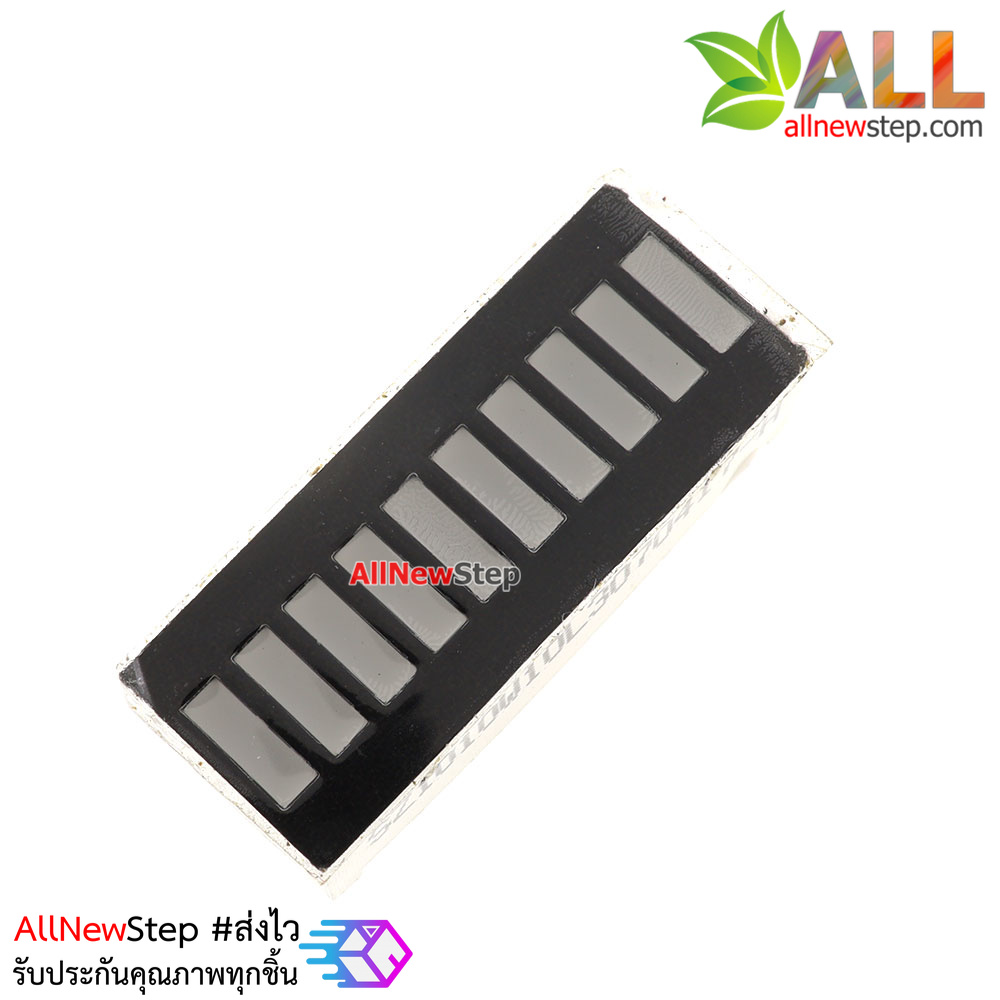 10 Segment LED 10 Bar Graph สีแดง