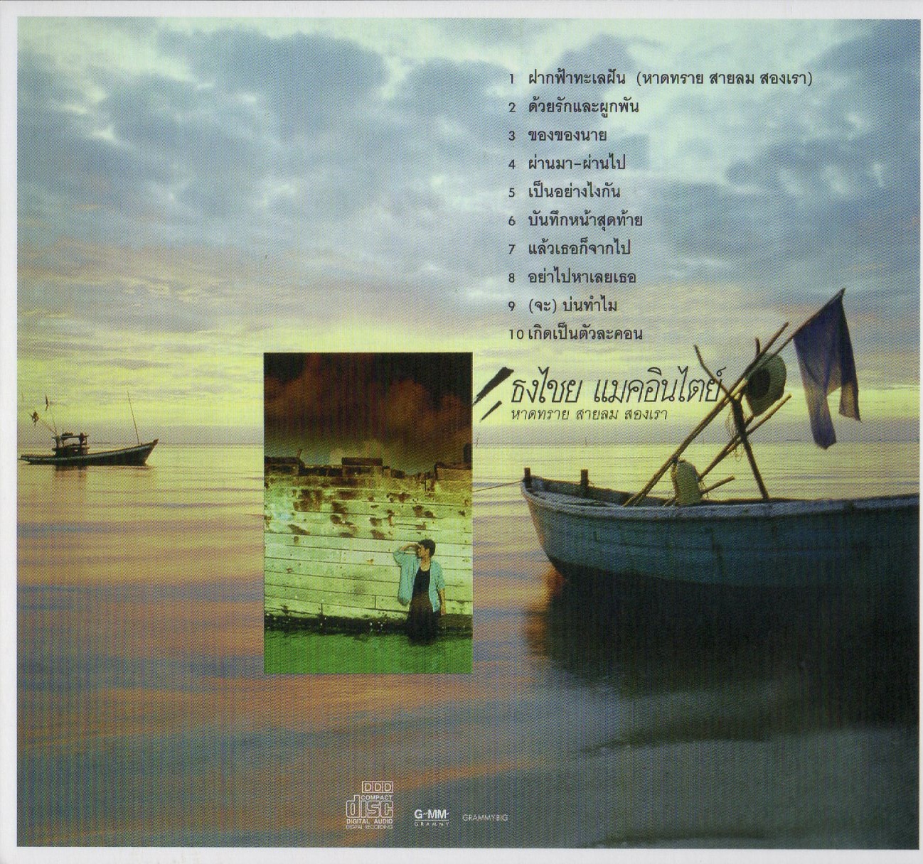 CD,เบิร์ด ธงไชย แมคอินไตย์ ชุด 01 หาดทราย สายลม สองเรา (Bird Thongchai)(2565)