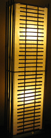 โคมไฟไม่้ไผ่แบบตั้งพื้น Bamboo Floor Lamp
