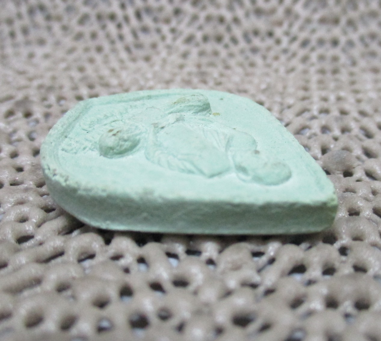 พระผงหลวงพ่อวิชัย วัดถ้ำผาจม เชียงราย ปี2537