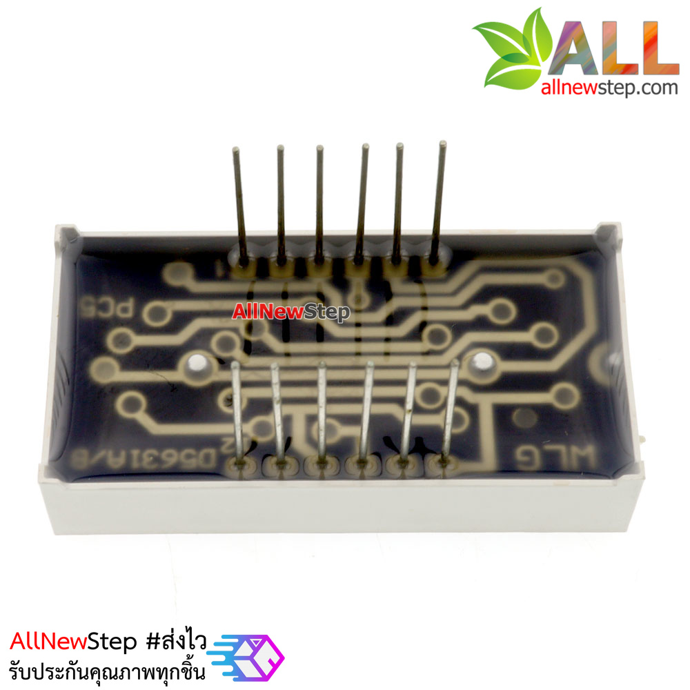 7 Segment 0.56 นิ้ว Common Anode 3digit Red ไฟ 7 segment 0.56 3 หลัก สีแดงแบบไฟบวกร่วม 5361BS / 5632S