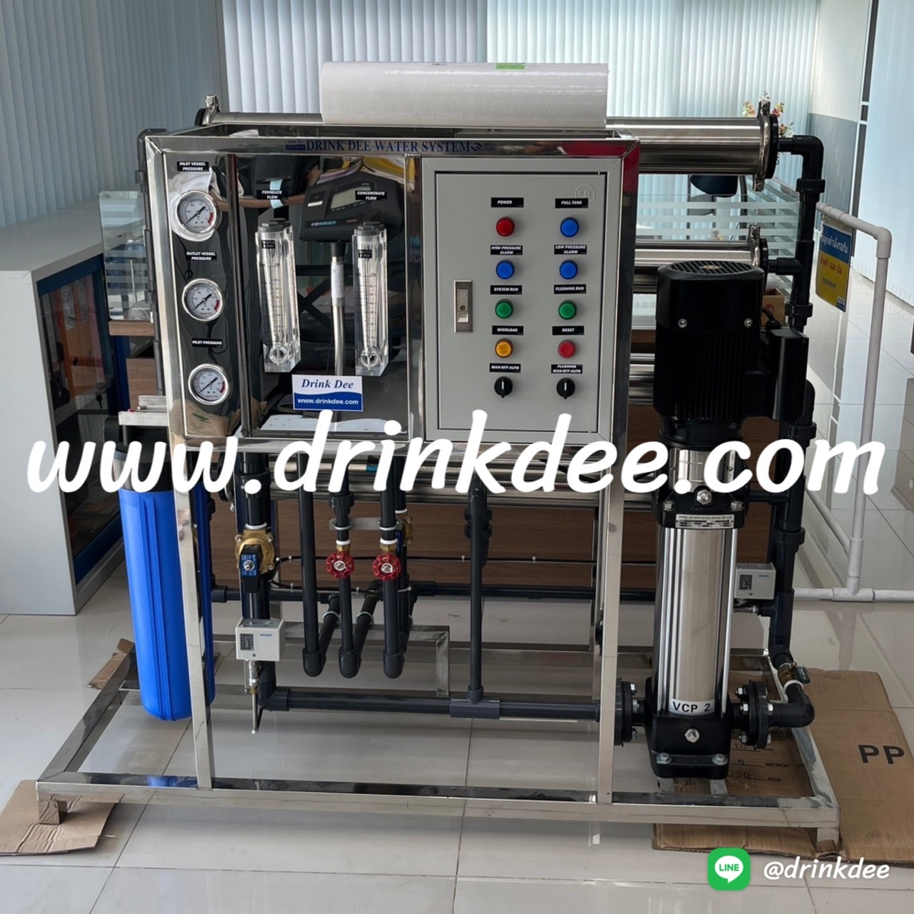 เครื่องกรอง RO.24,000 ลิตร/วัน